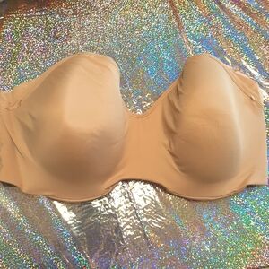 🍑NW BALI Nude Strapless Wire Padded Bra